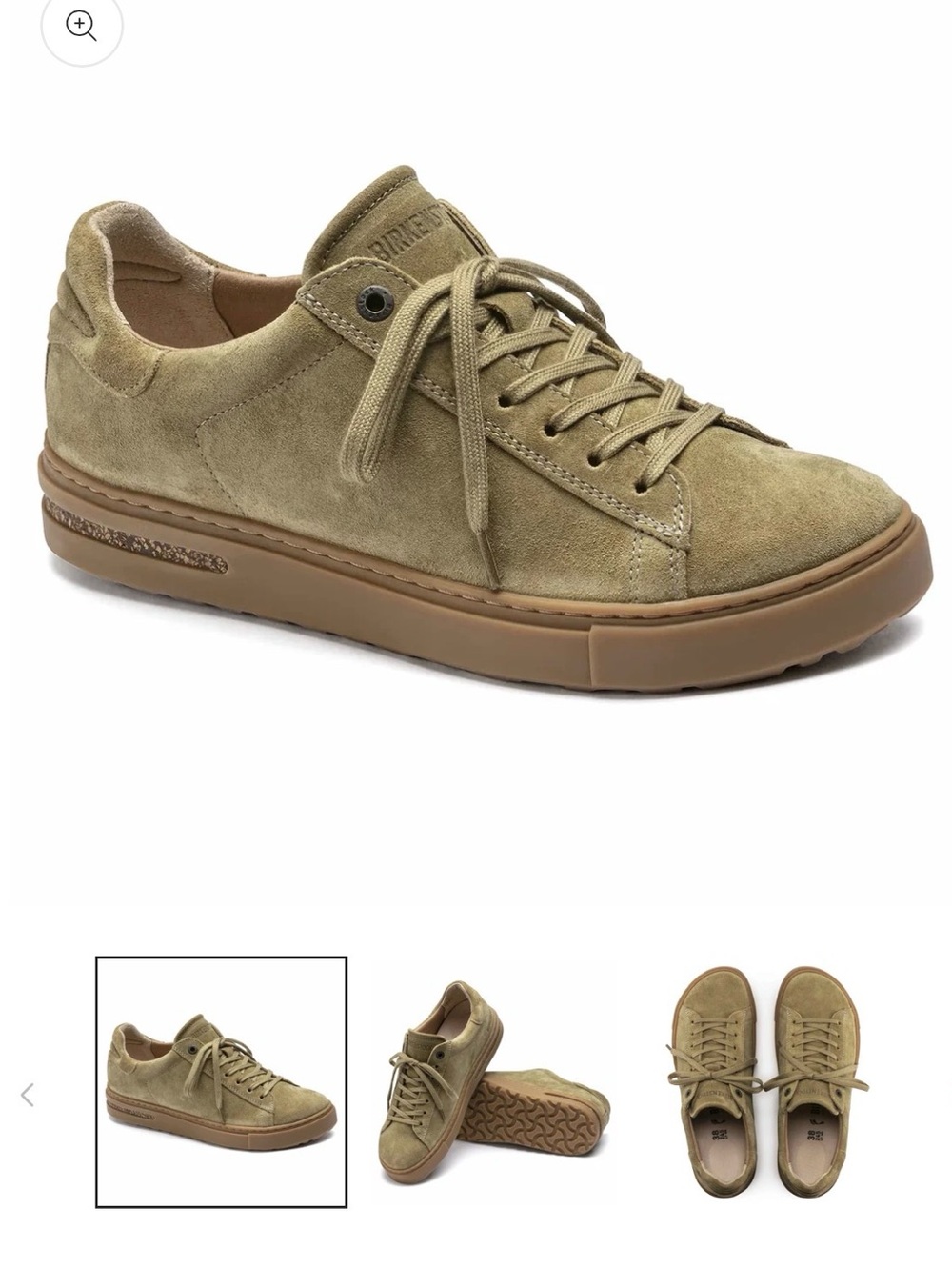 Birkenstocks Bend Low Leather Tennis Shoe (Size 40 9-9.5)